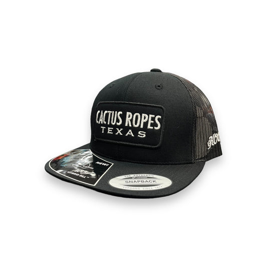 Hooey Cactus Ropes Hat - Black