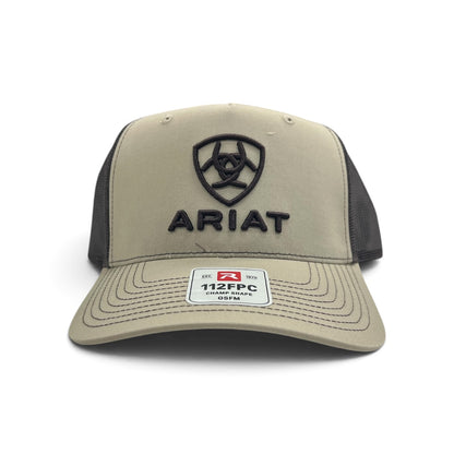Ariat Logo Patch Hat - Tan/Brown