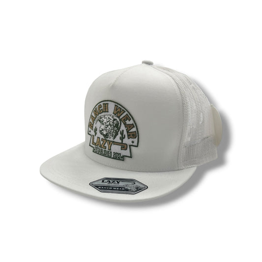 Lazy J Hat - Ranch White Olive Arrowhead