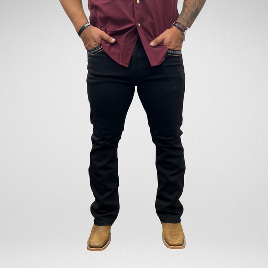 Men's De Niko Slim Straight Boot Denim (DN-A19029)