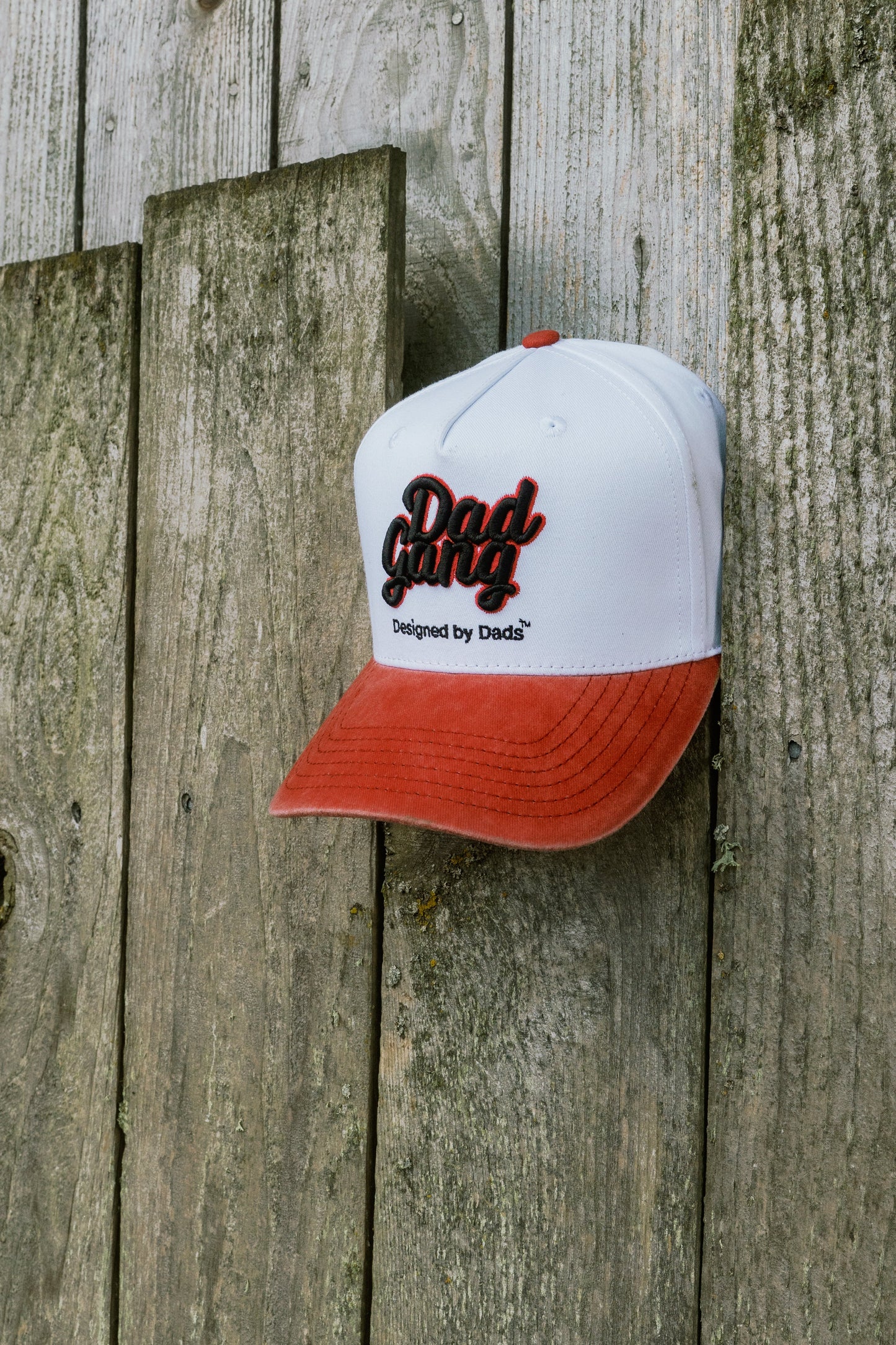 Dad Gang Co. - Washed Brim Red