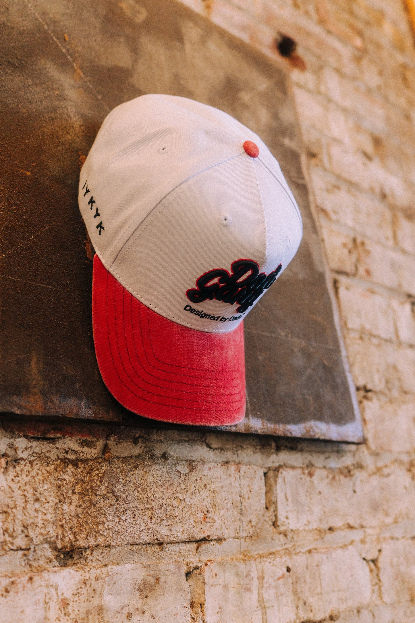 Dad Gang Co. - Washed Brim Red