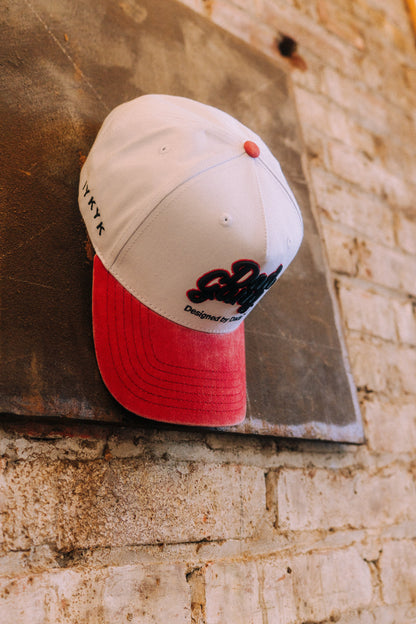 Dad Gang Co. - Washed Brim Red