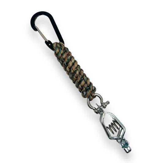 Paracord Glove Clip - Dark Green Camo