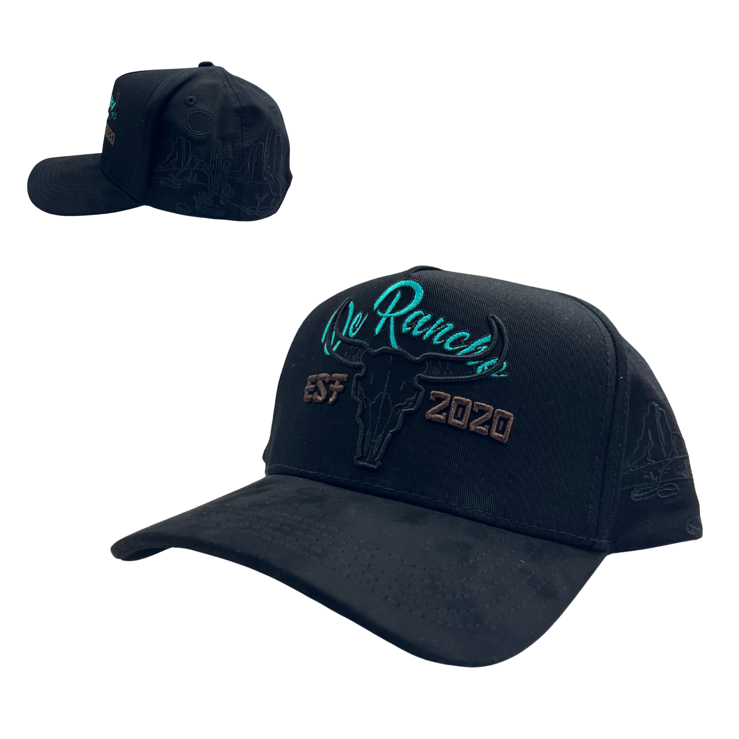 De Rancho Hat - Dessert Skull A Frame Black