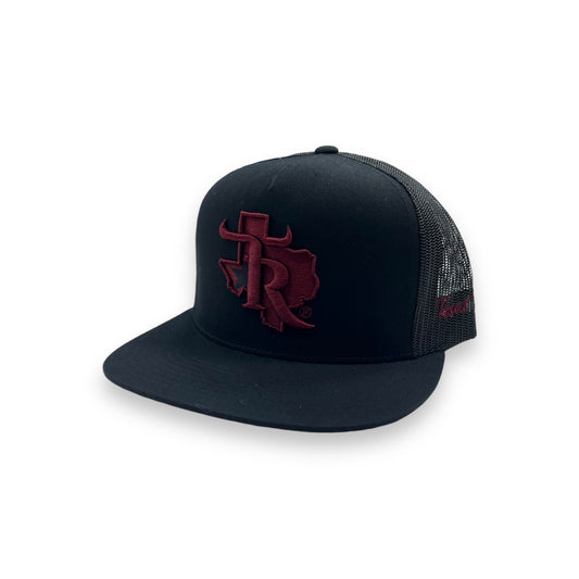 Texas Ranch Hat - Wine Black/Black