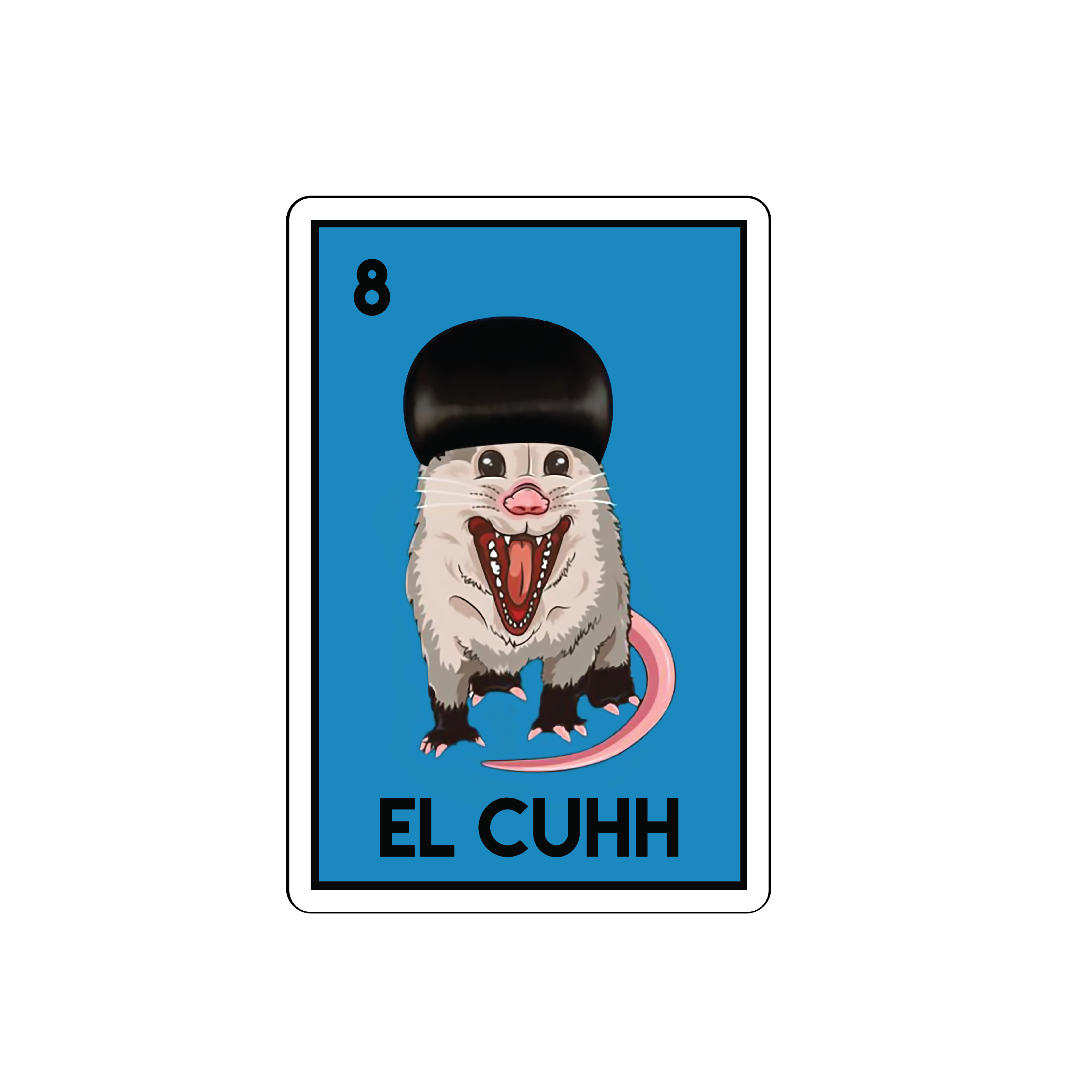 El Cuhh Loteria Chalupa Sticker – Amigos Pro Shop La Plaza