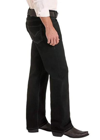 Rock&Roll Denim Double Barrel Bootcut Jean - Black