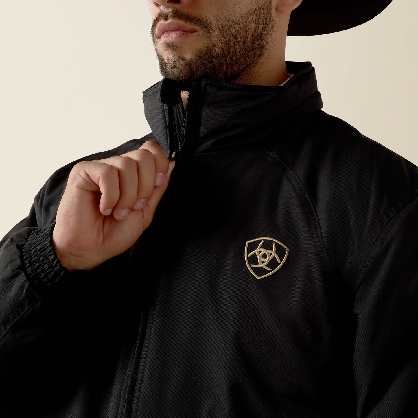 Men's Ariat Team Logo Insulated Jacket - Black