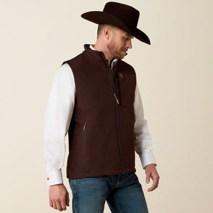 Men's Ariat Vernon 2.0 Softshell Vest - Coffee Bean