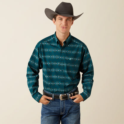 Ariat Brando L/S Shirt - Teal