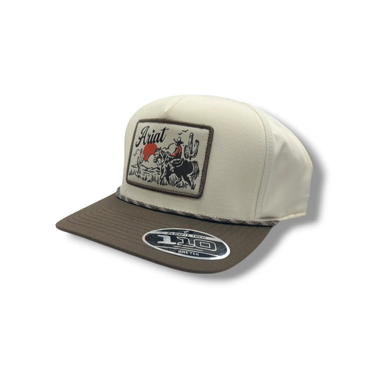 Ariat Desert Patch Logo Hat - Tan/Brown