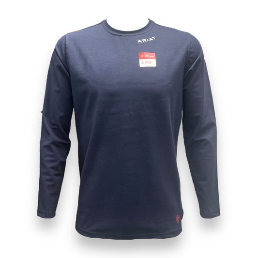 Ariat FR Base Layer Long Sleeve Shirt - Navy