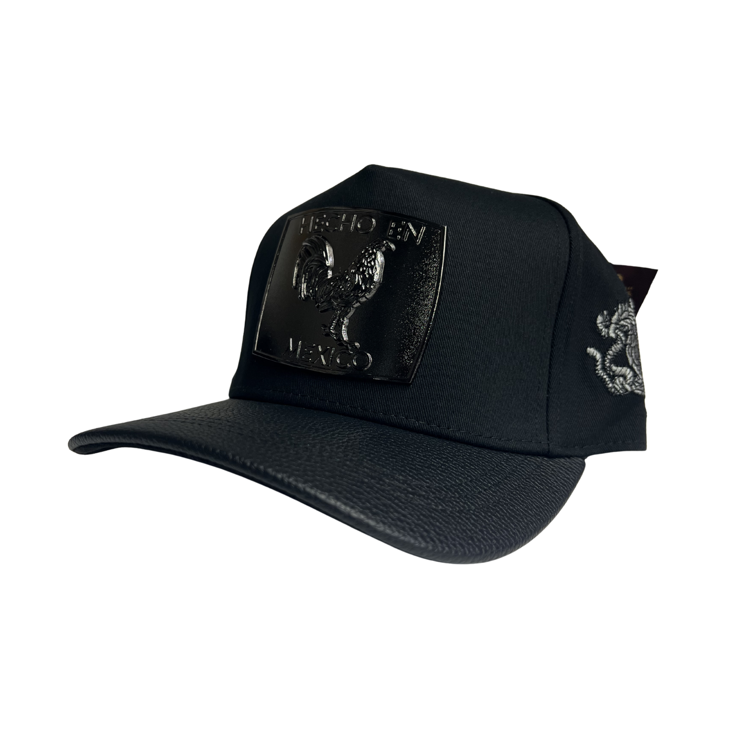 Ferreti Hats - Black Hecho En Gallo Plate
