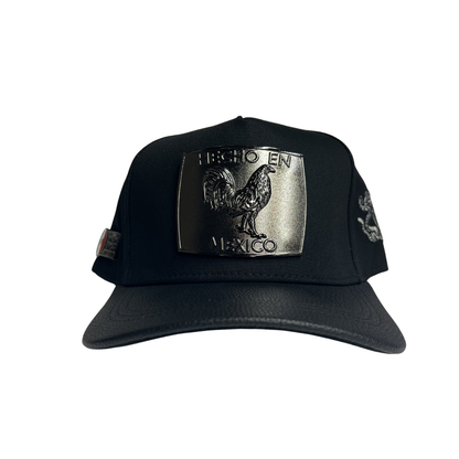 Ferreti Hats - Black Hecho En Gallo Plate