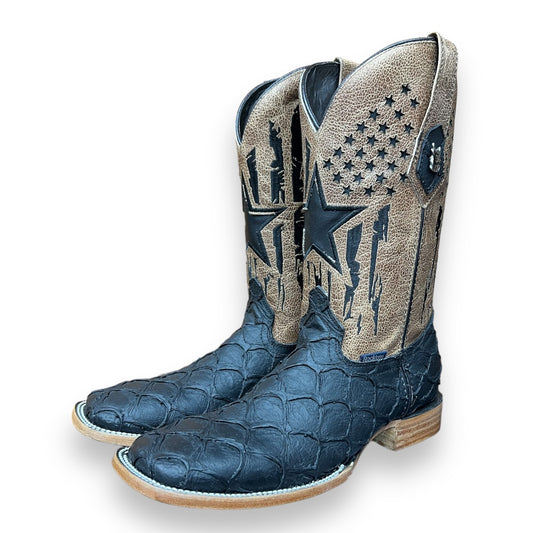 Rock'em Boots - Fish Clone Black