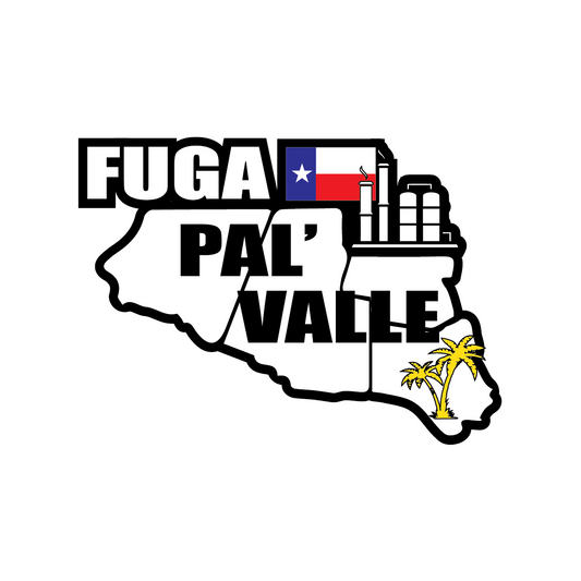 Fuga Pal' Valle Refinery Sticker