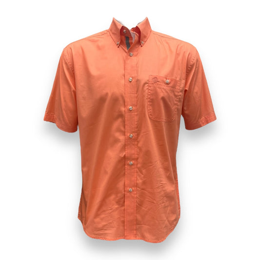 Wrangler George Strait Short Sleeve Shirt - Spicy Orange (C)