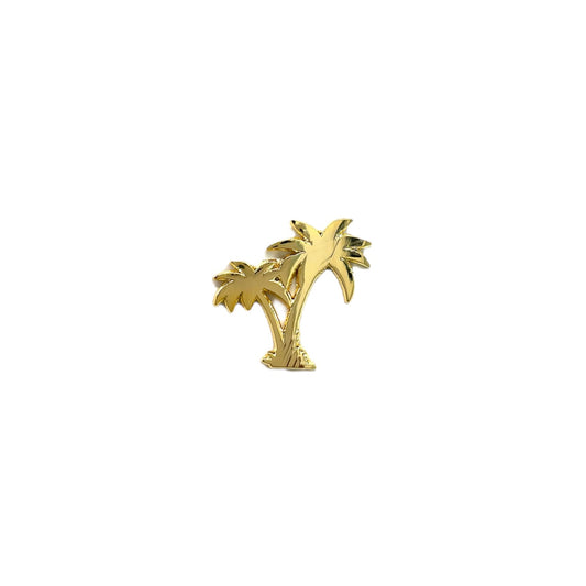 Palm Tree Hat Pin - Gold