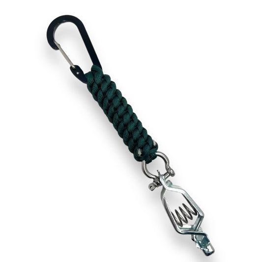 Paracord Glove Clip - Green