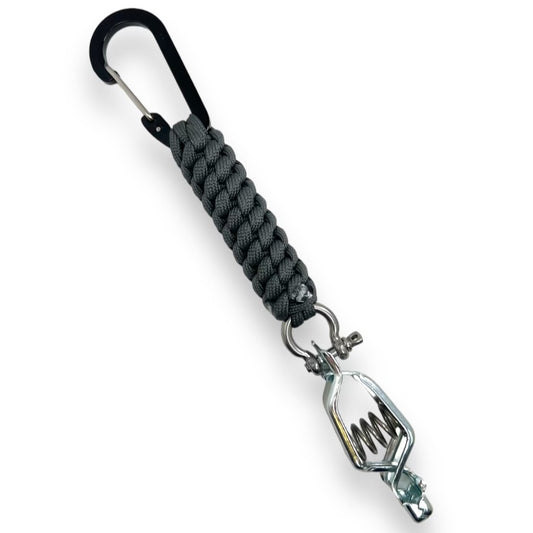 Paracord Glove Clip - Grey