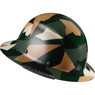 Lift Safety Dax Full Brim - Jungle Camo Carbon Fiber Hard Hat