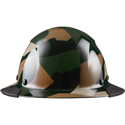 Lift Safety Dax Full Brim - Jungle Camo Carbon Fiber Hard Hat