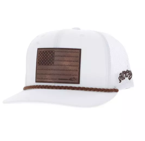 Hooey Liberty Roper Hat - White
