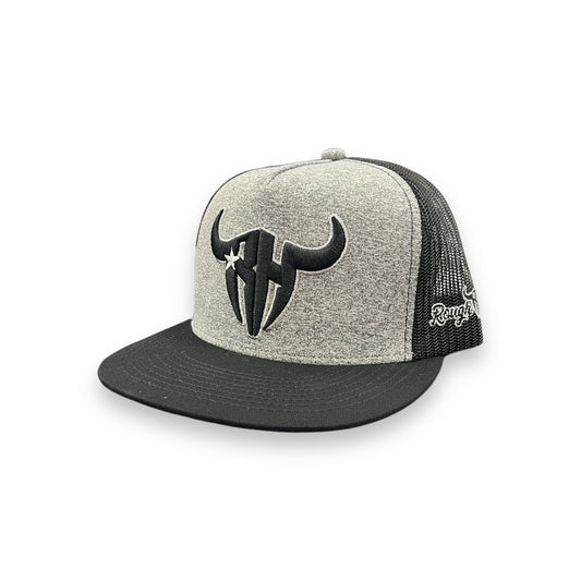 Rough Hand Hat - Heather Grey/Black