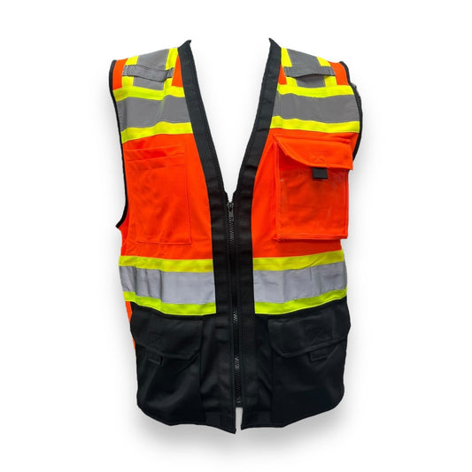 Hi-Vis Safety Vest - Orange