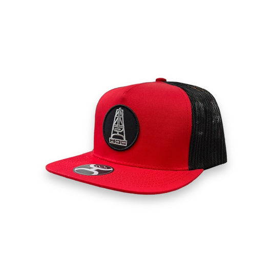 Hooey Hog Hat - Red/Black