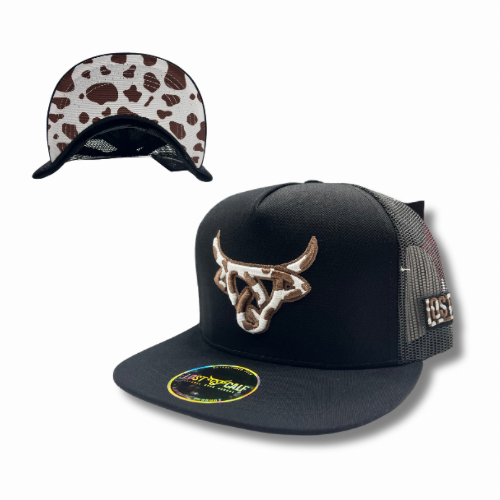 Lost Calf Hat - Cowhide Black