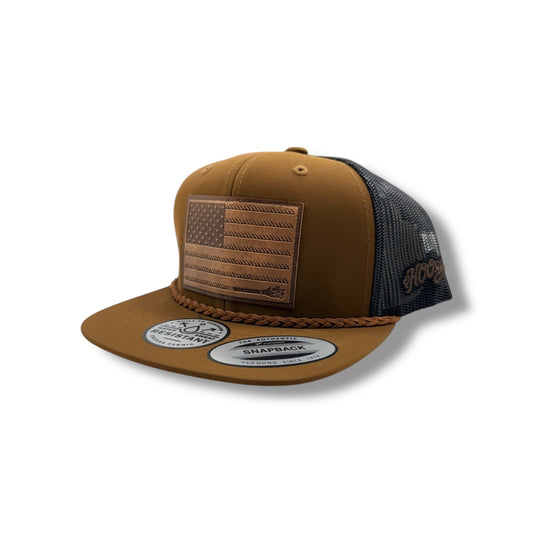 Youth Hooey Liberty Roper Hat - Brown/Black