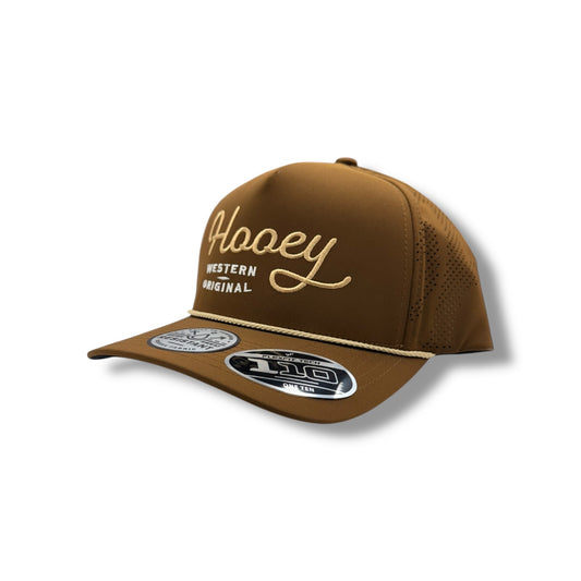 Hooey Hat- OG Brown w/Tan & White