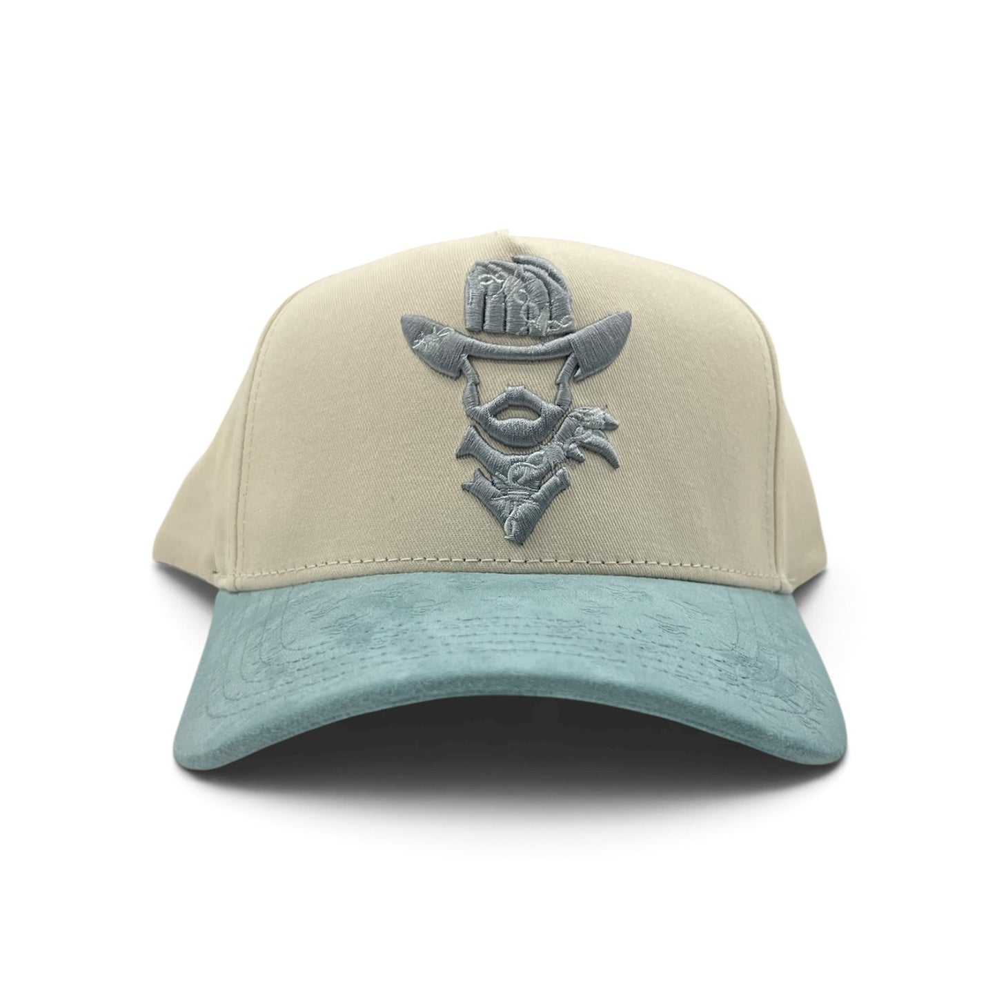De Rancho Hat - A-Frame (Tan/ Teal)