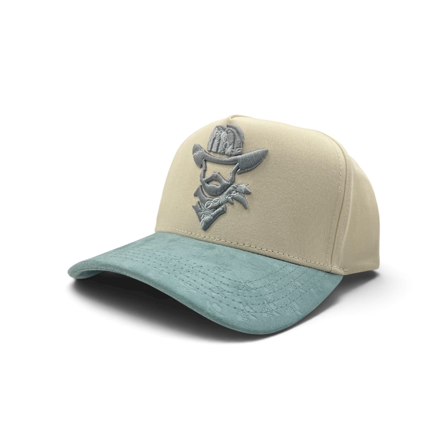 De Rancho Hat - A-Frame (Tan/ Teal)