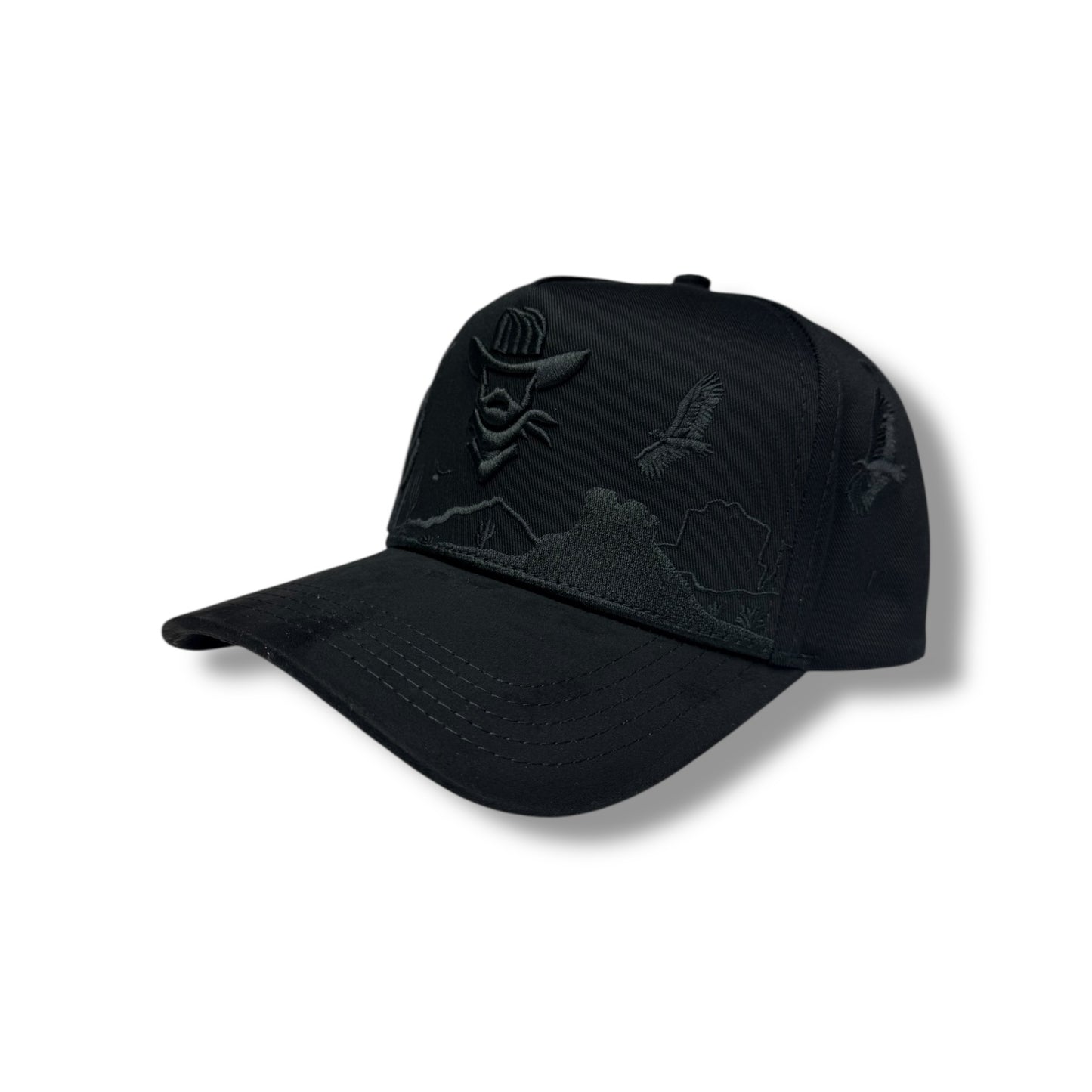 De Rancho Hat - Zopilote A Frame Black