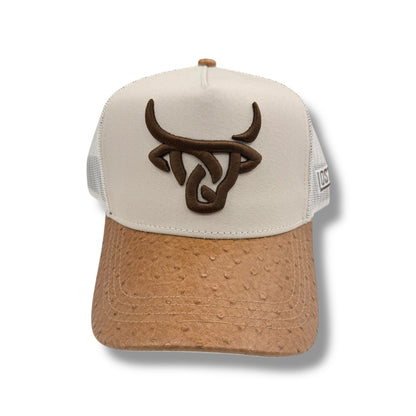 Lost Calf Hat - Ostrich A-Frame