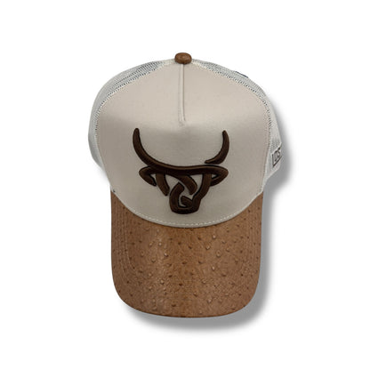 Lost Calf Hat - Ostrich A-Frame