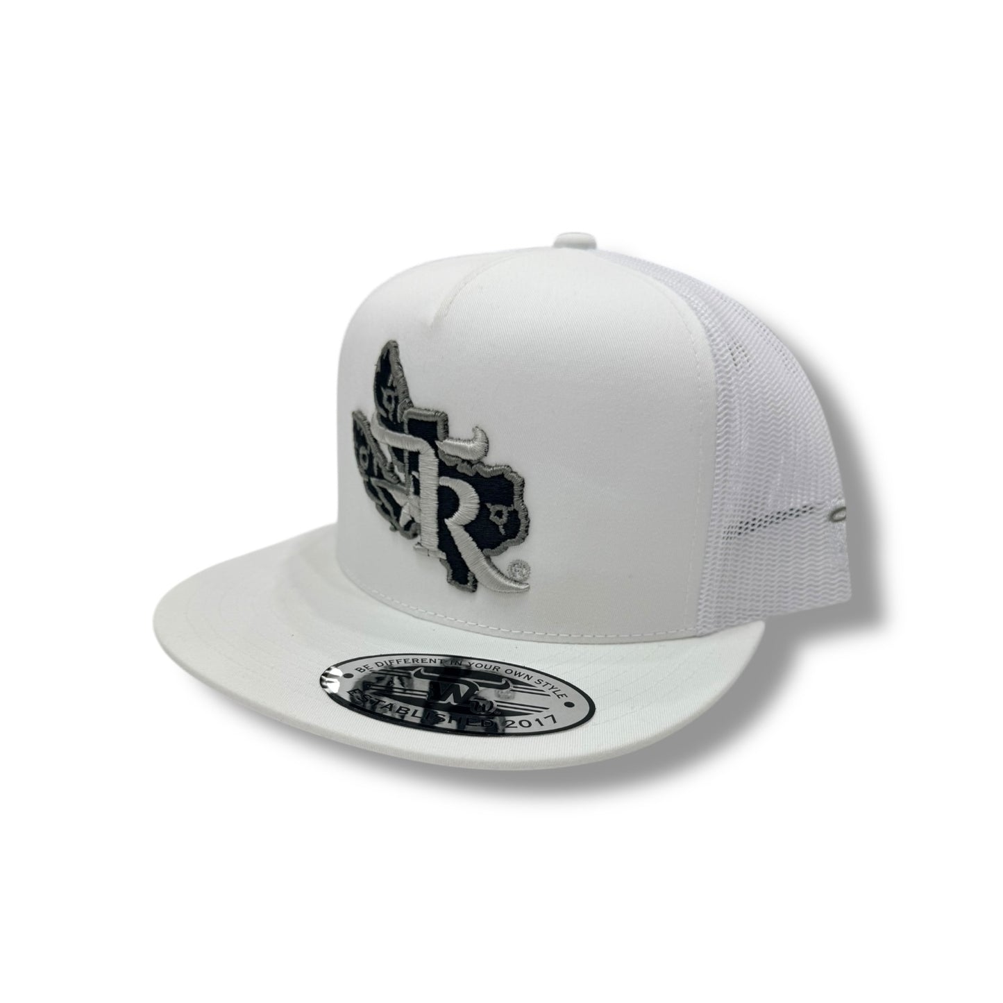 Texas Ranch Hat - White Pinceritas