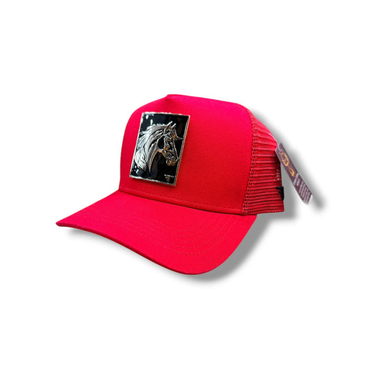 Ferreti Hats - Red Horse Placa