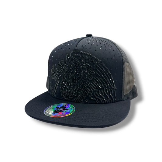 De Rancho Hat - Black Jeweled Aguila