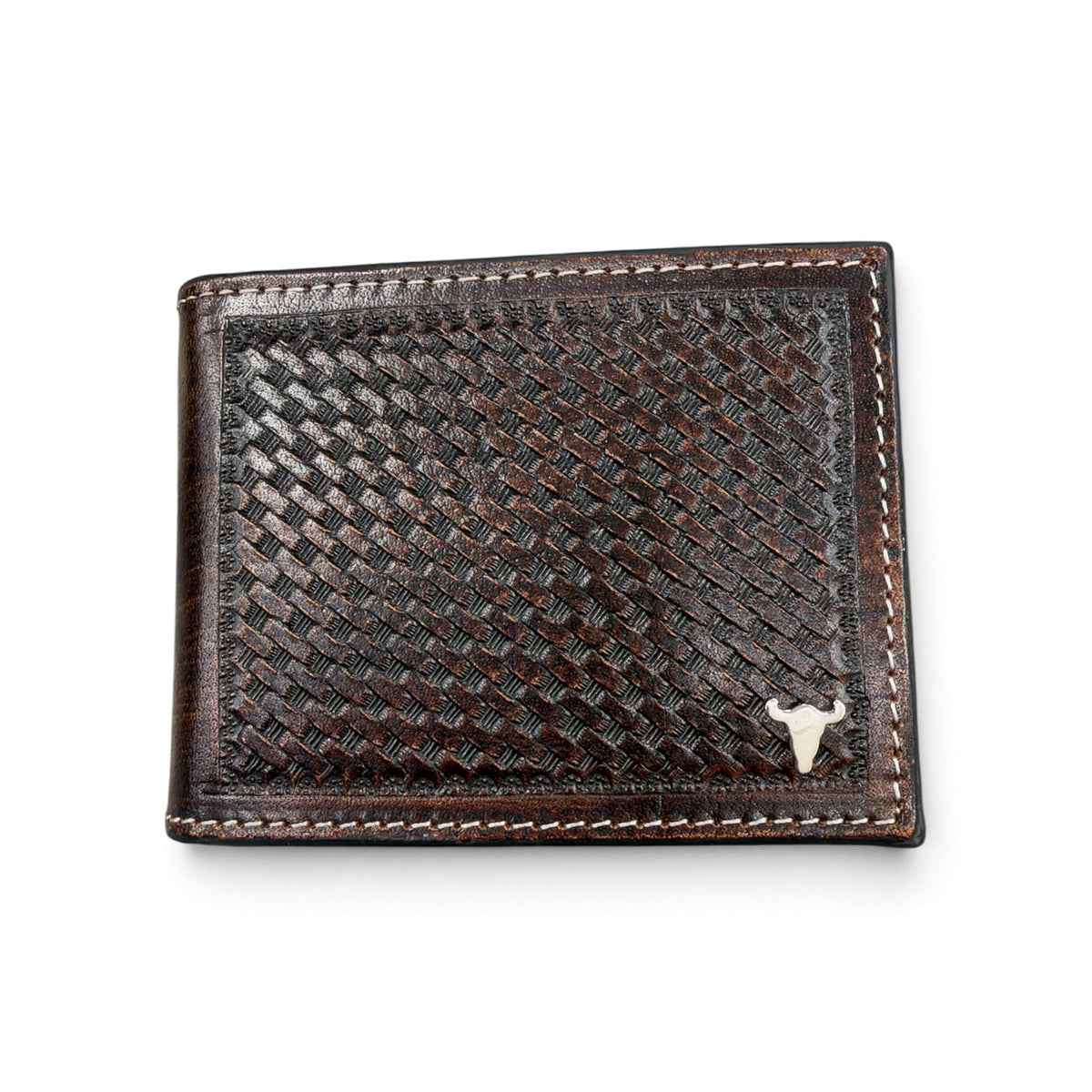 American Bison Money Clip - Brown