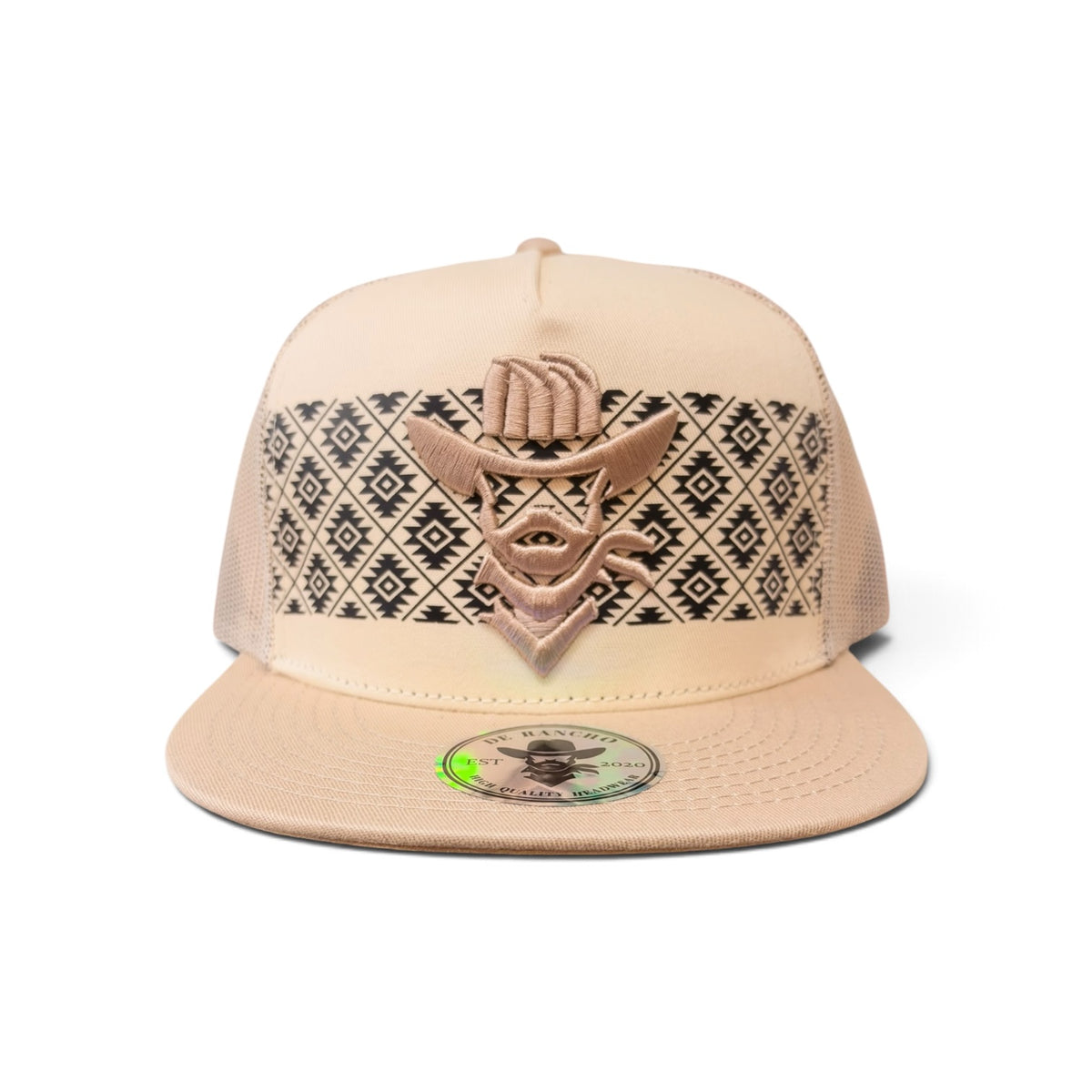De Rancho Hat - Beige Aztec
