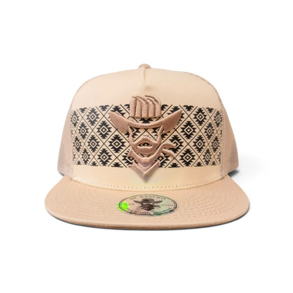 De Rancho Hat - Beige Aztec