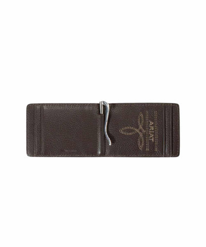 Men's Card Case Wallet - Basketweave