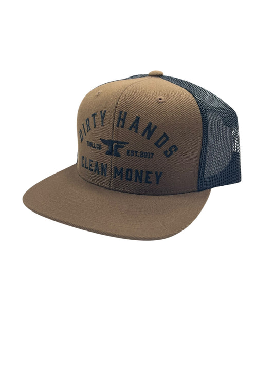 Dirty Hands Clean Money - Coyote Brown