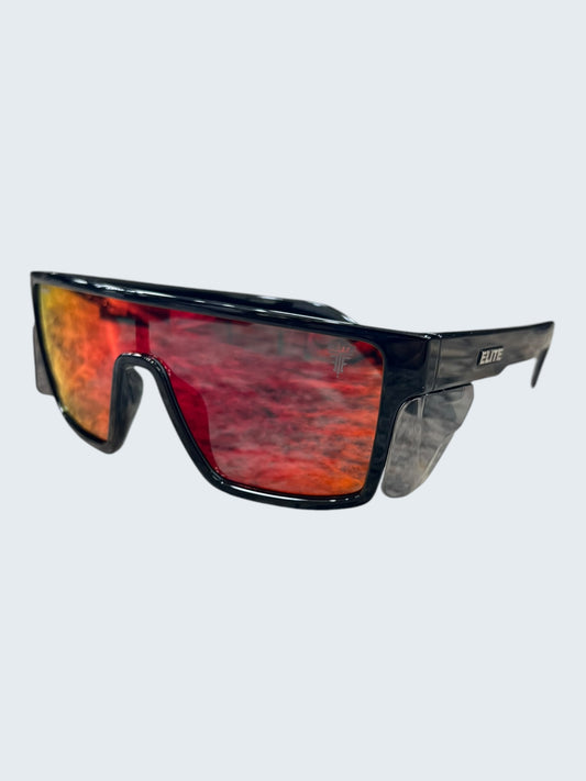 Elite Polarized Z87+ Sunglasses - Alpha Red