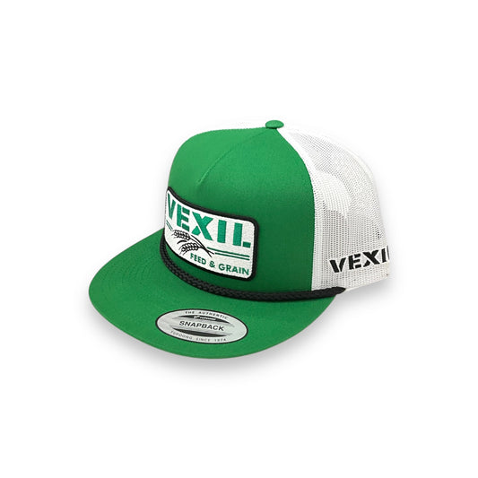 Vexil Hat - Feed & Grain Green/White