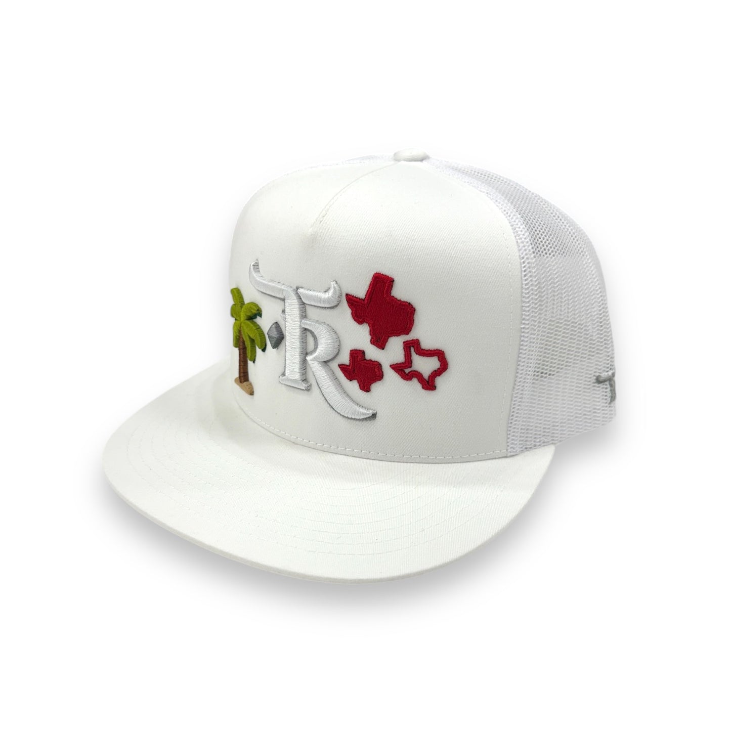 Texas Ranch Hat - Palmeras White